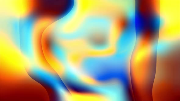 Abstract colorful trendy liquid wavy 4k background