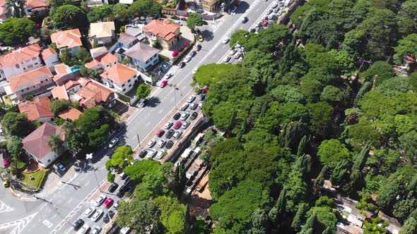 Traffic Jam Road, Sao Paulo, Brazil