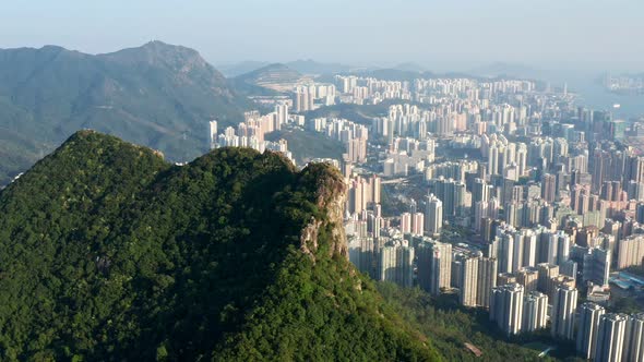 Lion rock mountain 