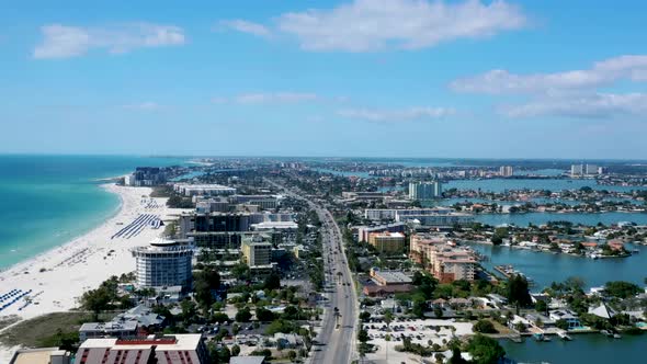 Magnificent City And Beach Views In Florida - timelapse