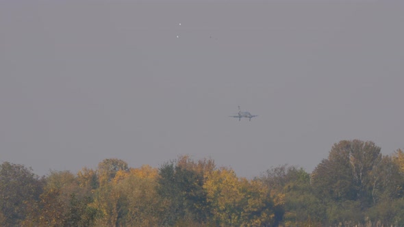 Soko G-3 Super Galeb Serbian Air Force Training Aircraft with Mimetic Camouflage