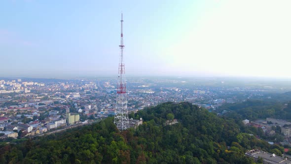 TV Tower in Lviv Ukraine