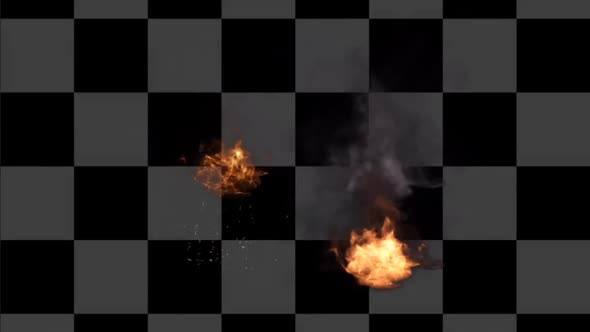 Fire and Smoke 4 Clip Loop alt