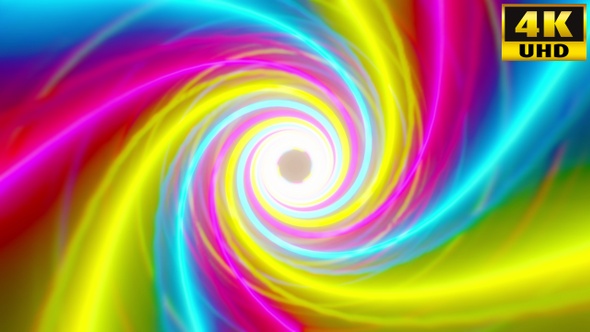 Abstract Spiral Background Vj Loops V2