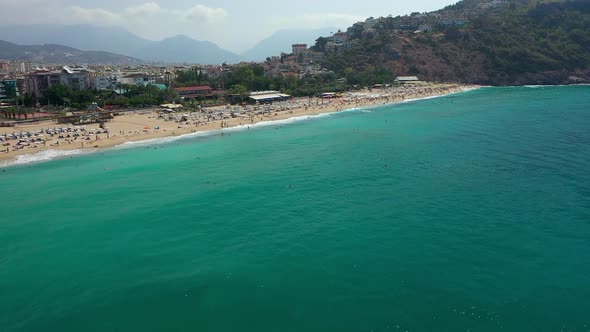 Beautiful Beach in Turkey Alanya