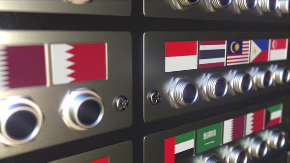 Connector with Flag of Malaysia alt