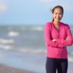Asian woman enjoy around beautiful beach sea ocean - VideoHive Item for Sale