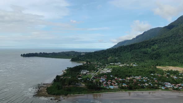 The Beaches at the most southern part of Borneo Island