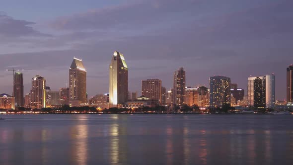 San Diego Skyline Time Lapse alt