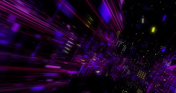 Abstract creative virtual reality cyberspace background.