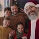 POV of Happy Family with Santa Claus - VideoHive Item for Sale