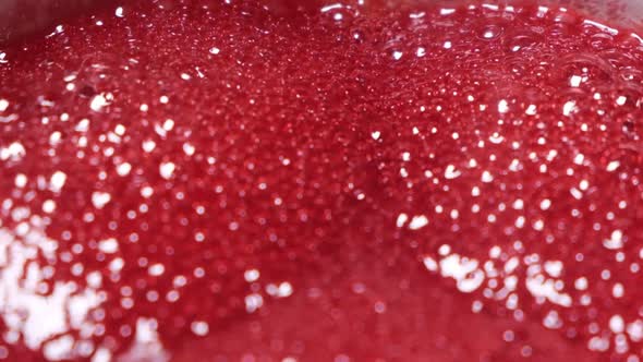 Boiling Red Bubbles