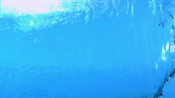 Water curtain, Slow Motion alt