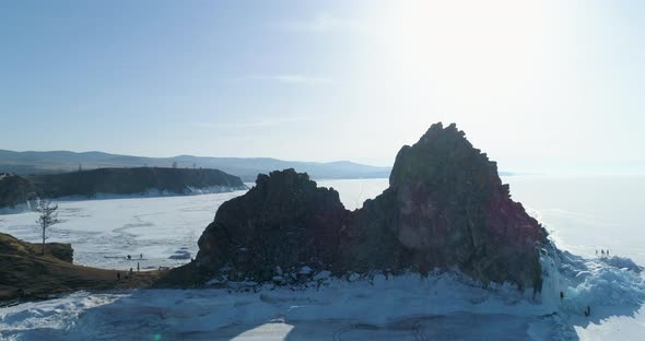  Symbol of Lake Baikal Cape Burkhan