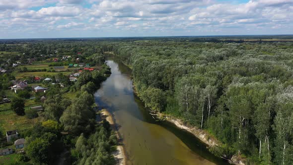 Beautiful River Landscape