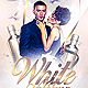White Affair Party Flyer PSD - GraphicRiver Item for Sale
