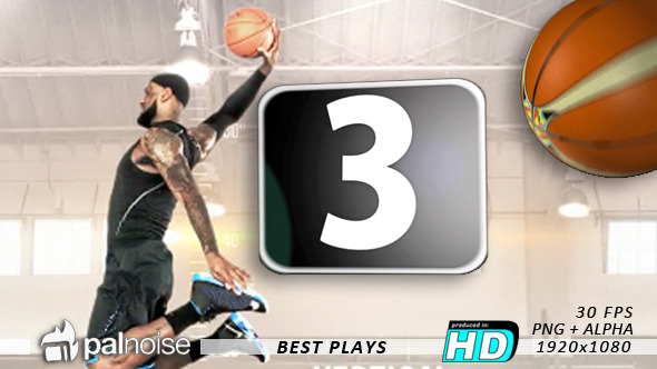 Best Plays Basketball Countdown (12-Pack)