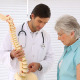 Chiropractor Explaining Spine Model - VideoHive Item for Sale