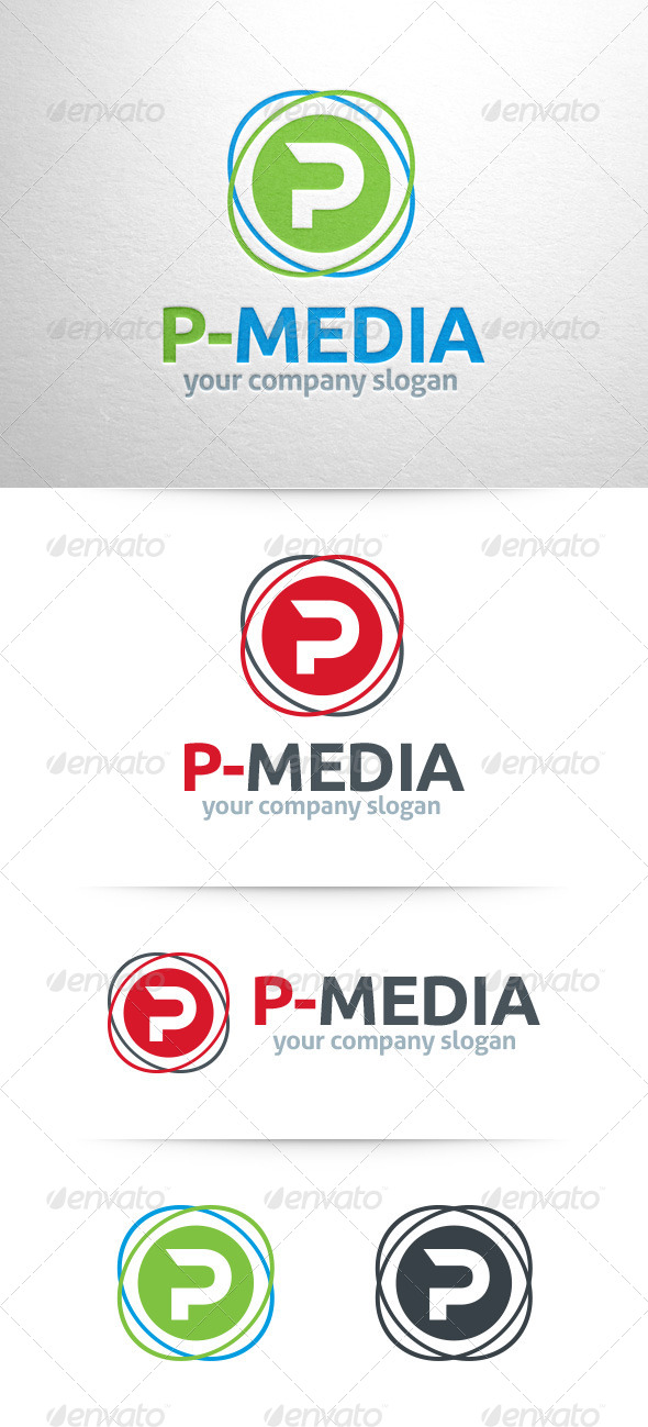 Letter P Logo Template