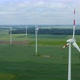 Wind Turbines In Lithuania Aerial - VideoHive Item for Sale