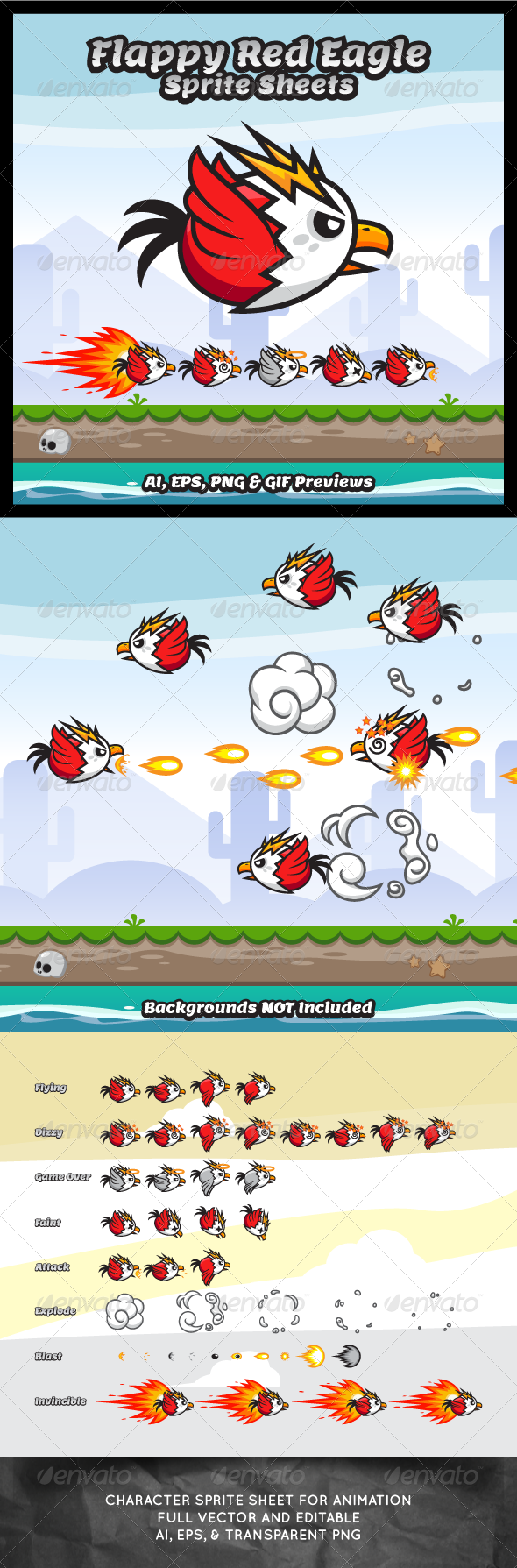 Flappy Graphics, Designs & Templates | GraphicRiver
