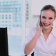 Smiling Businesswoman Having A Phone Call - VideoHive Item for Sale