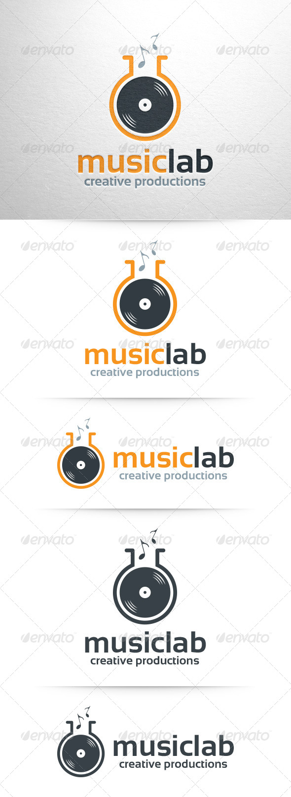 Music Lab Logo Template