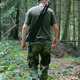 Armed Man Walking Through Forest - VideoHive Item for Sale