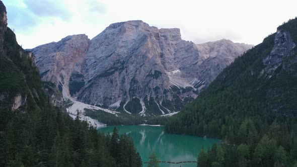 Lake And Mountains