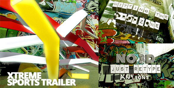 Xtreme Sports Graffiti Trailer