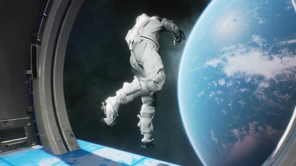 Escaping Astronaut