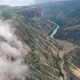 The deepest canyon in the Europe in the valley of the Turquoise river Sulak - VideoHive Item for Sale