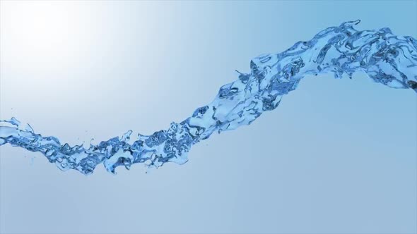 Blue Water Flow 4K alt