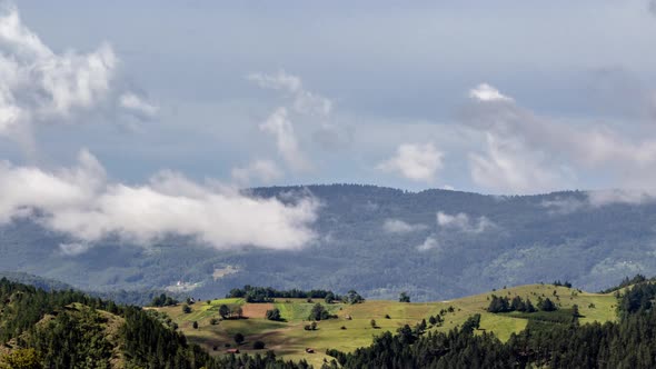 Zlatibor Mountain Landscape Timelapse 6