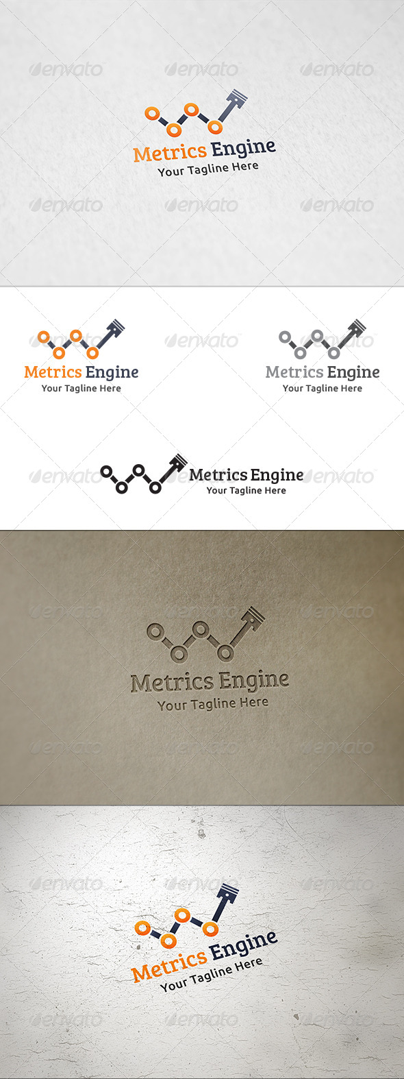 Metrics Engine - Logo Template