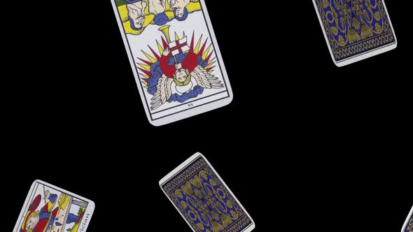 Tarot Cards - Old Marseille - Major Arcana - Flying Loop