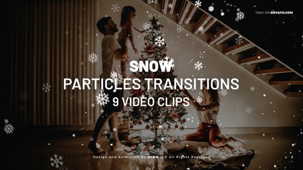 Snow Particles Transitions