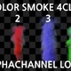Color Smoke 4Clip Alpha Loop - VideoHive Item for Sale