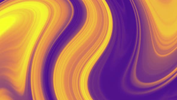 Abstract Wavy Curvy Colorful Background 4K