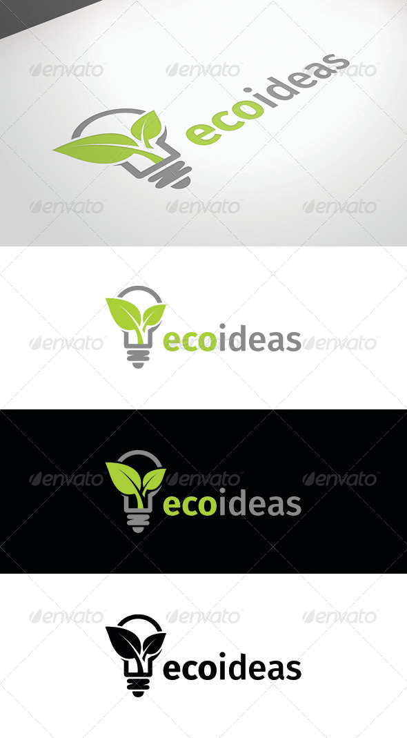 Eco Ideas Logo Template