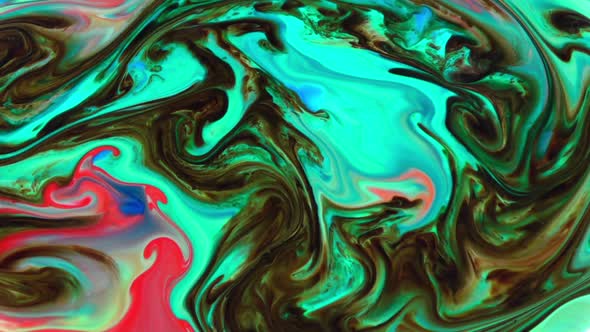 Abstract Colorful Sacral Liquid Waves Texture 831