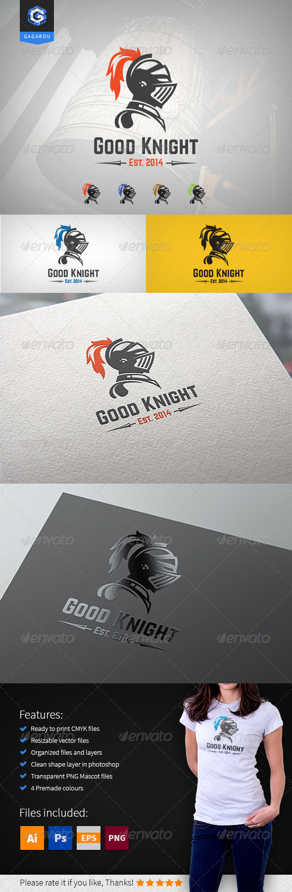 Good Knight logo