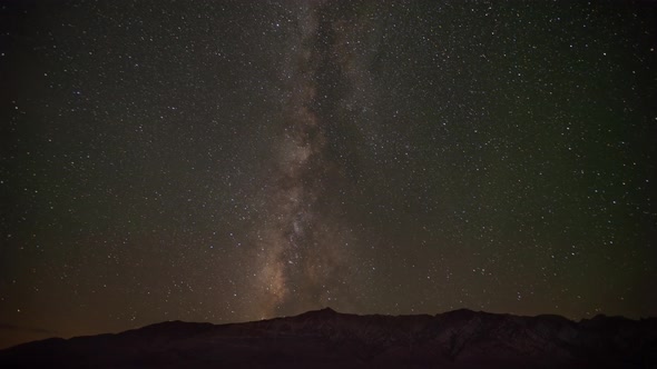 Time Lapse Of The Milky Way