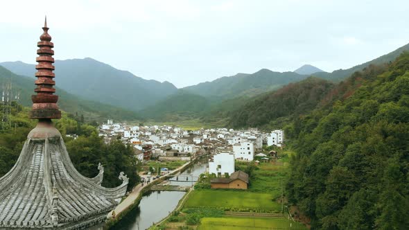 Mountain Villages In Southern China