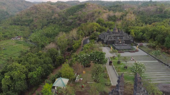 Buddhist Temple on the Island of Bali