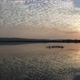Clouds reflect on the river at sunset - VideoHive Item for Sale