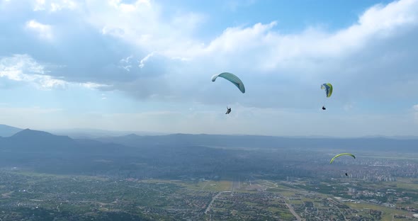 Flights with Paragliding