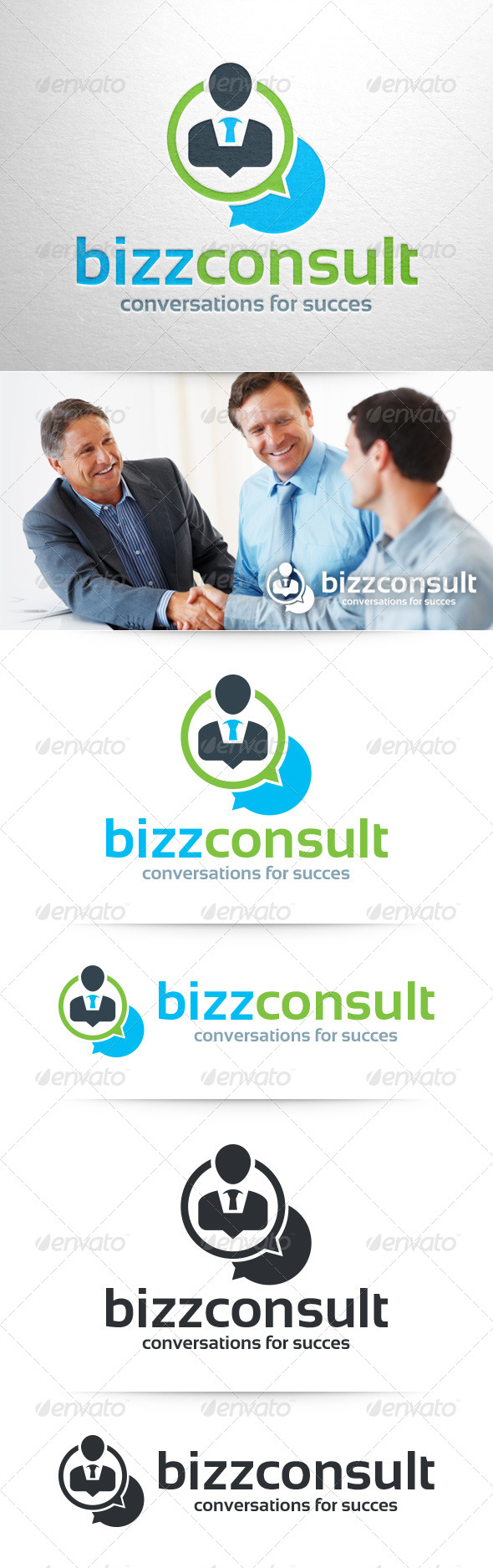 Business Consult Logo Template