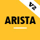 Arista - Creative One Page Template - ThemeForest Item for Sale
