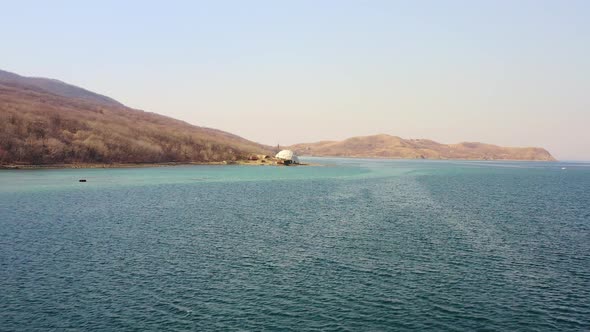 The Dome of the Abandoned Laboratorydolphinarium in Vityaz Bay